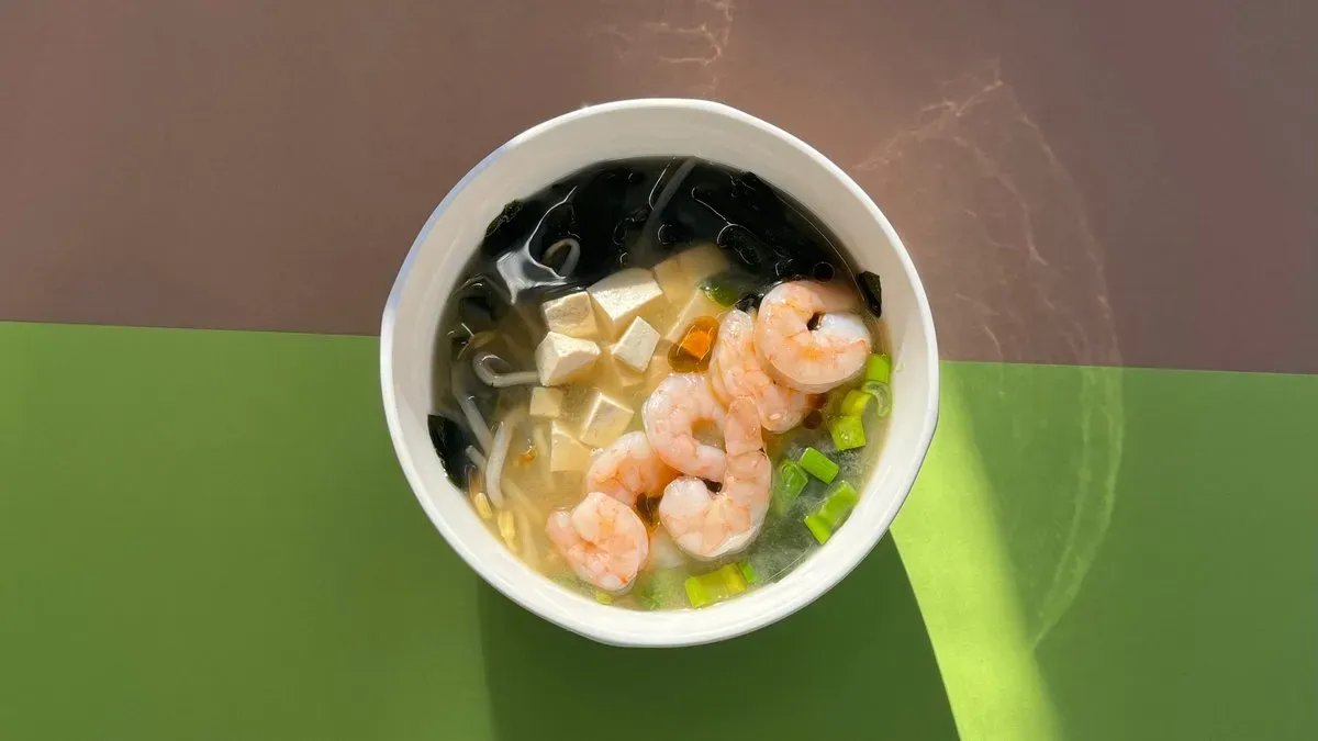 Miso garnélával