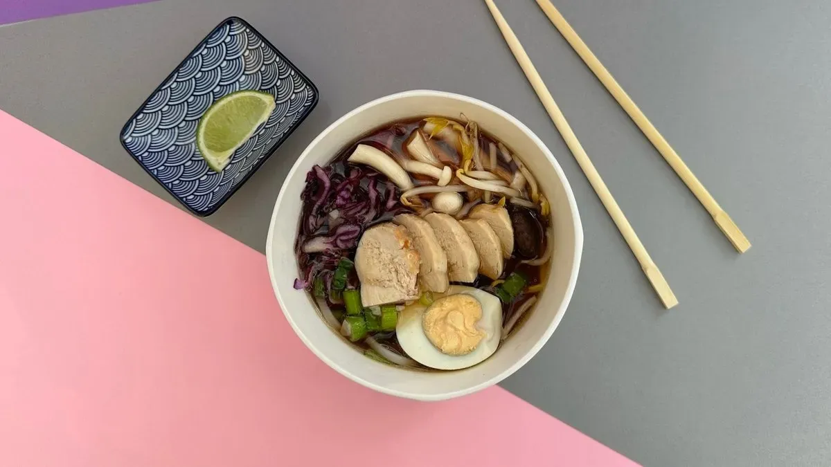Ramen csirkével