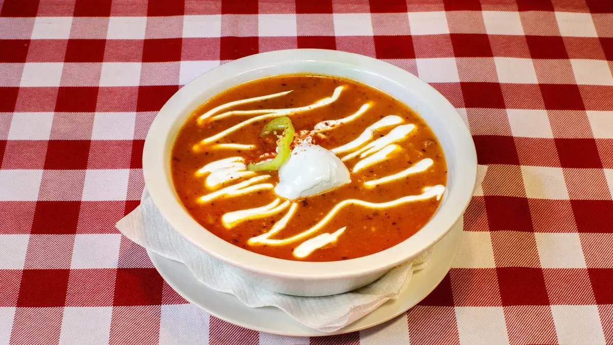Csókakői kolbászleves (nagy adag)