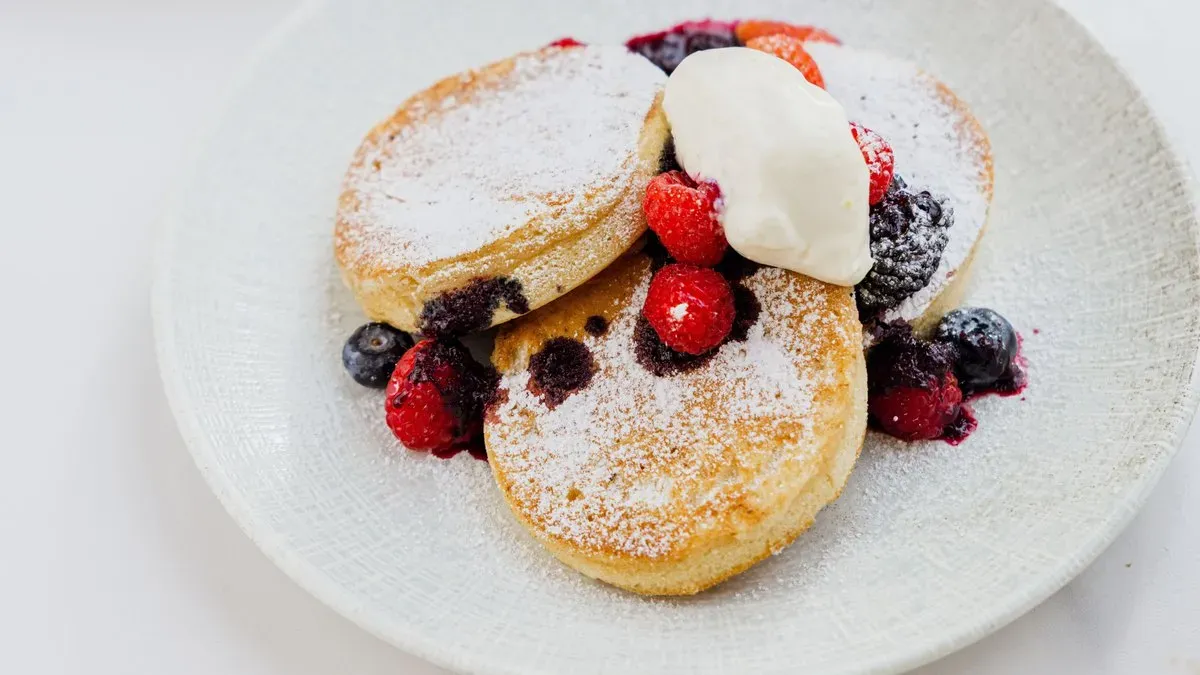 Blueberry pancake