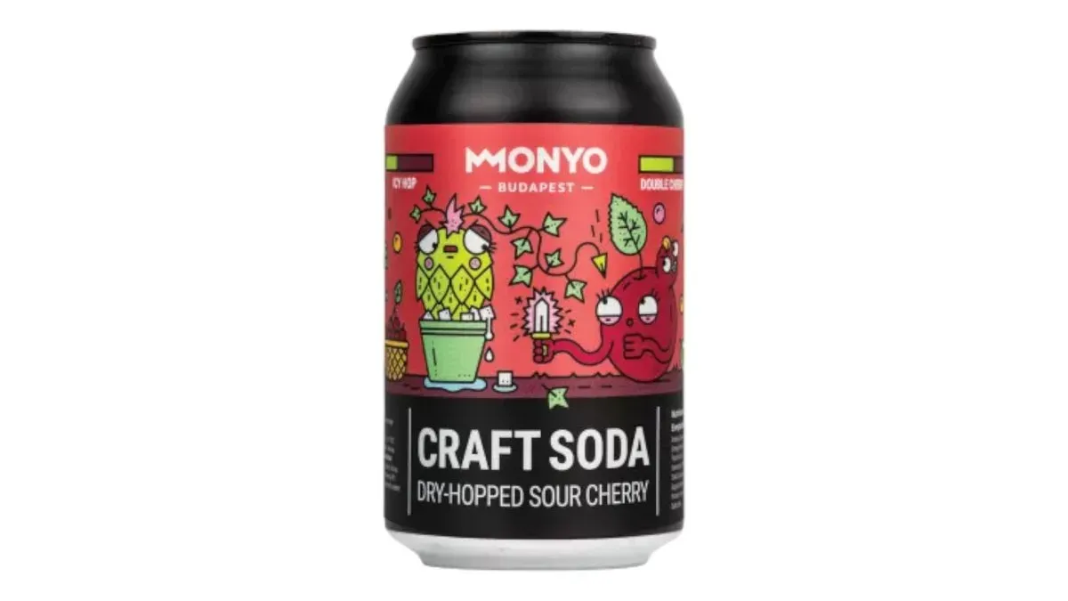 Monyo Craft Soda Dry Hopped Sour Cherry 330 ml