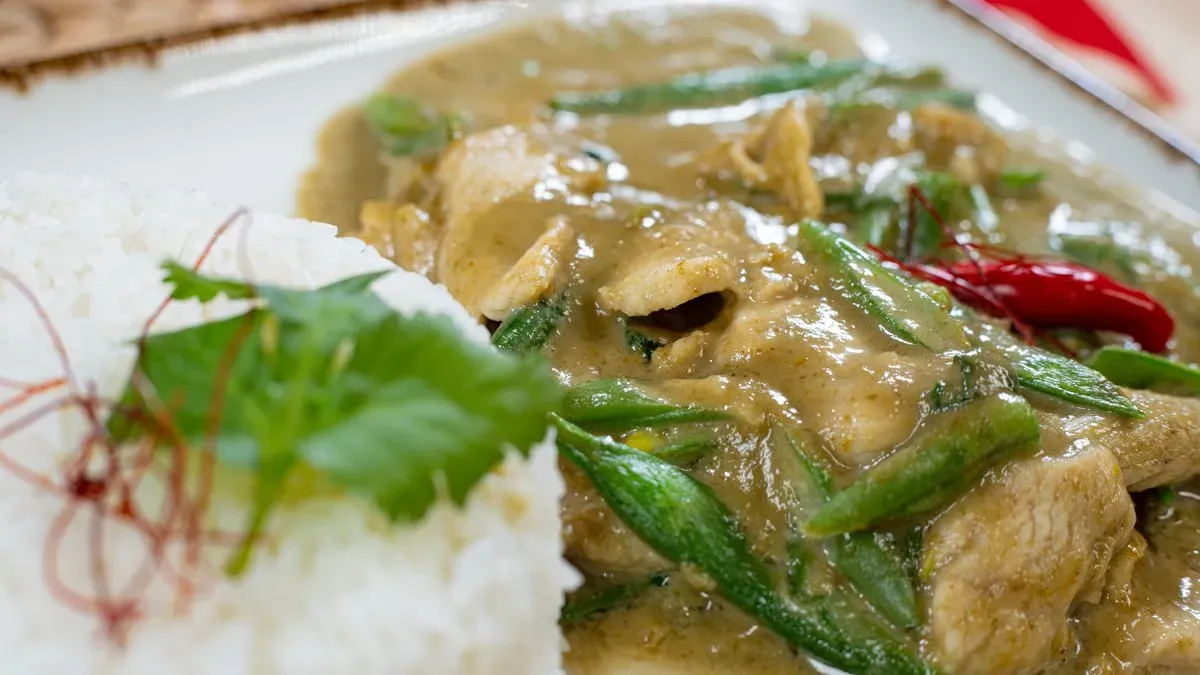 Zöld curry 🌶️🌶️🌶️🌶️🌶️