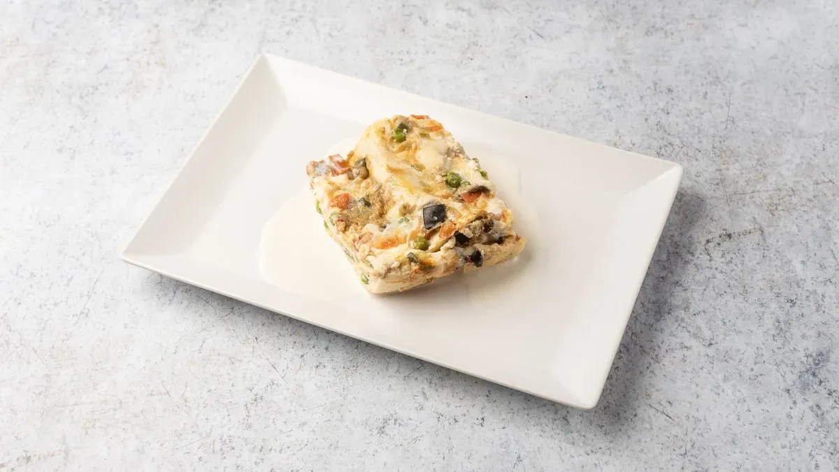 LASAGNA ALLE VERDURE E MOZZARELLA FIOR DI LATTE