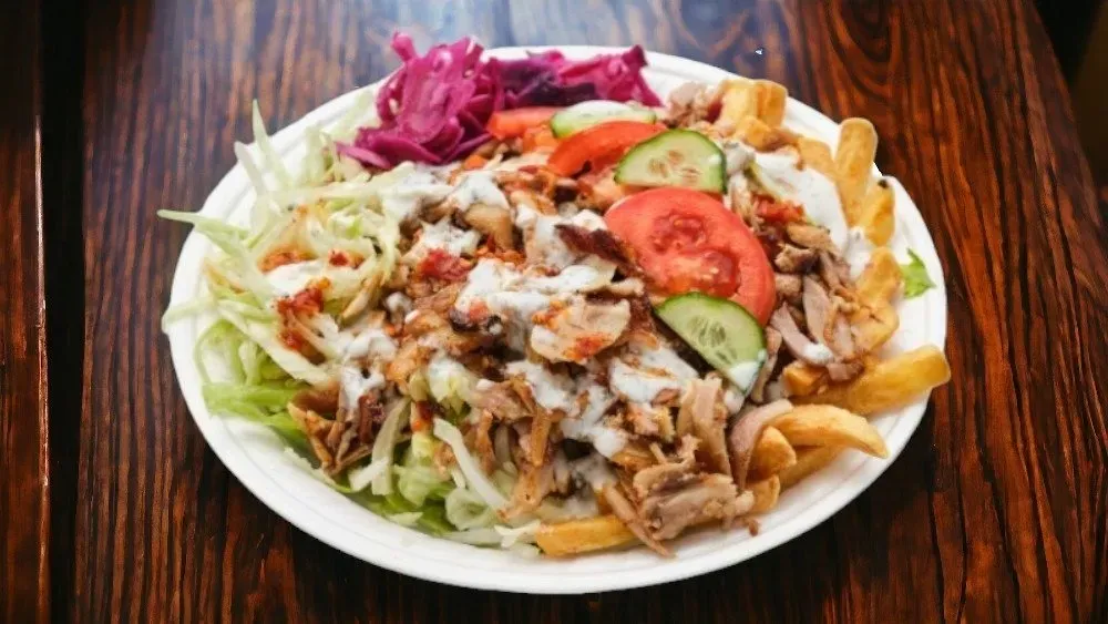 Kis gyros tál