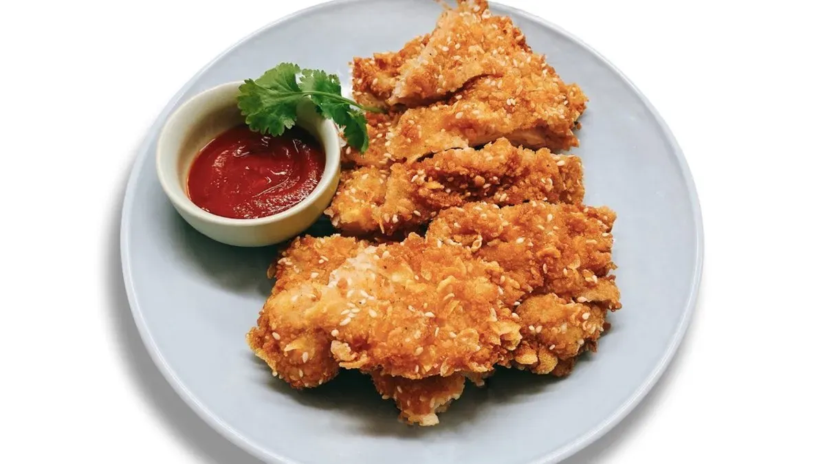 304.Ropogósra sült csirke/Crispy fried chiken
