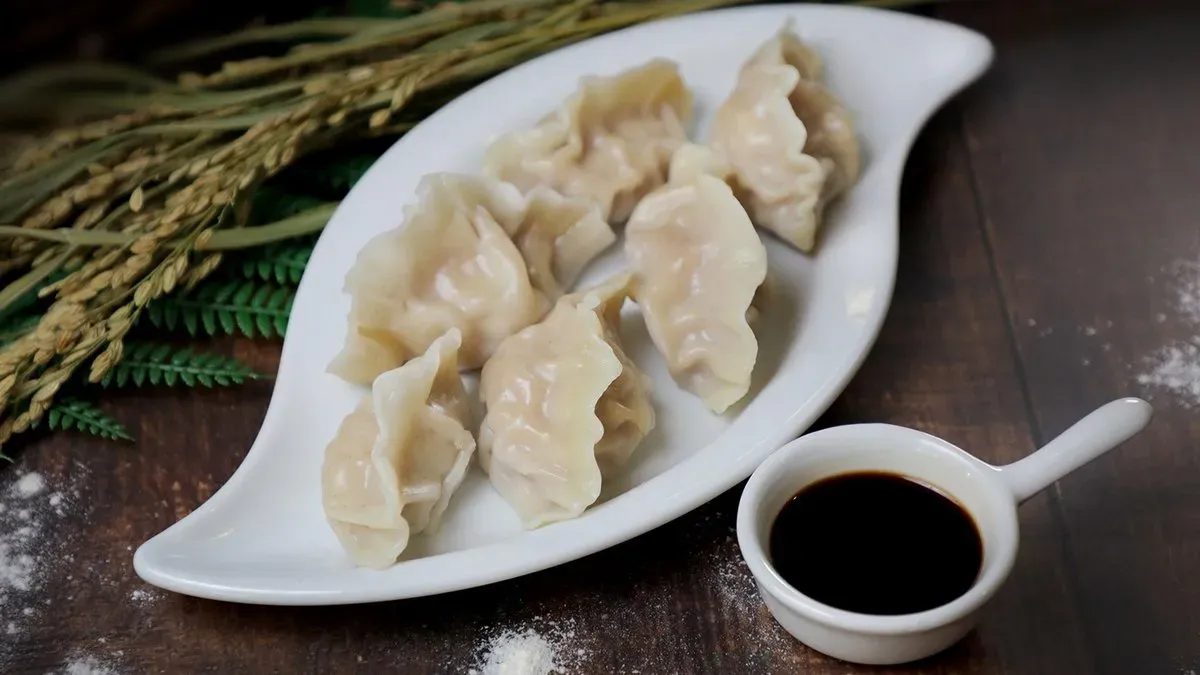203.Húsos táska (6 db)/Meat dumplings(6 pieces）