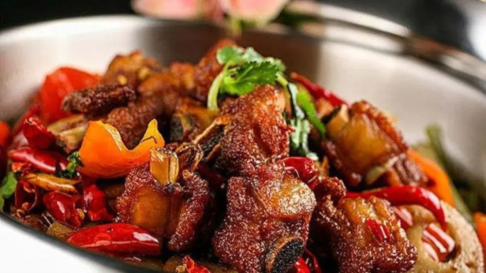 408.Sertés oldalas mini bográcsban/Pork ribs in dry pot style