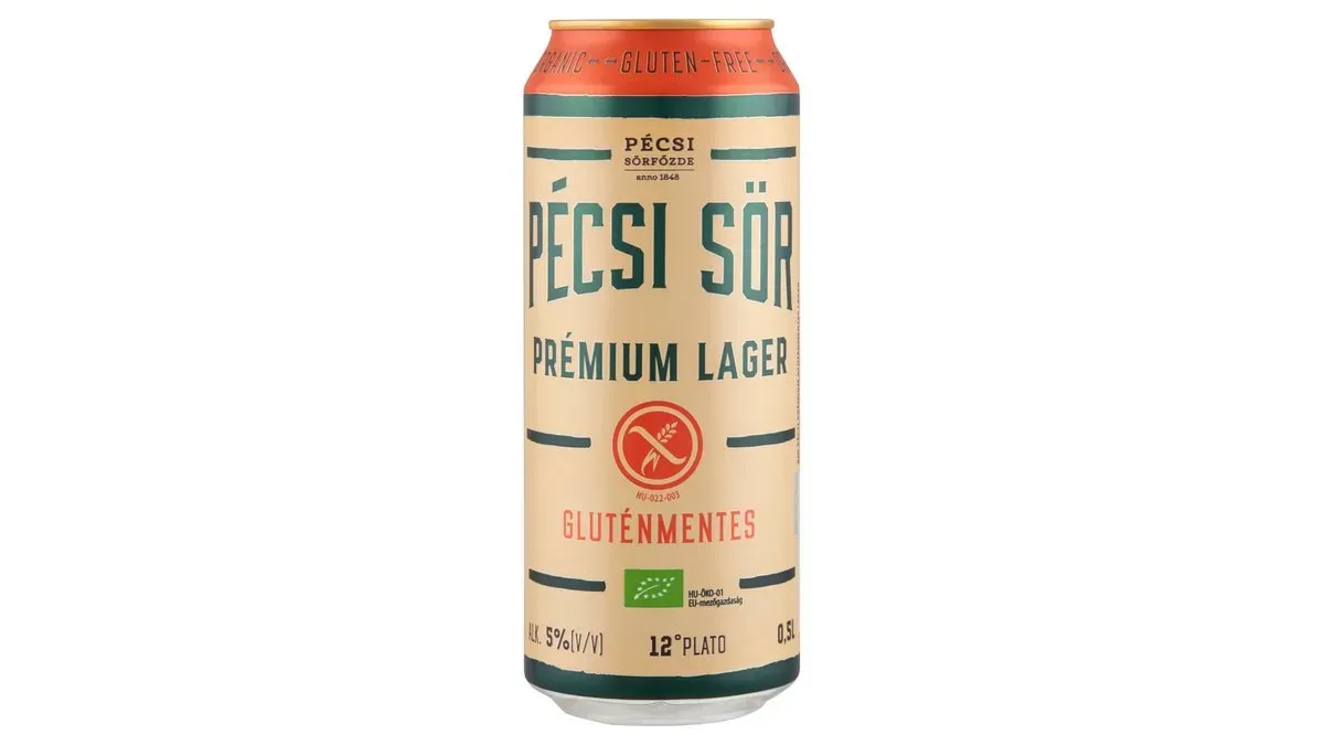 Gluténmentes pécsi sör 0.5l