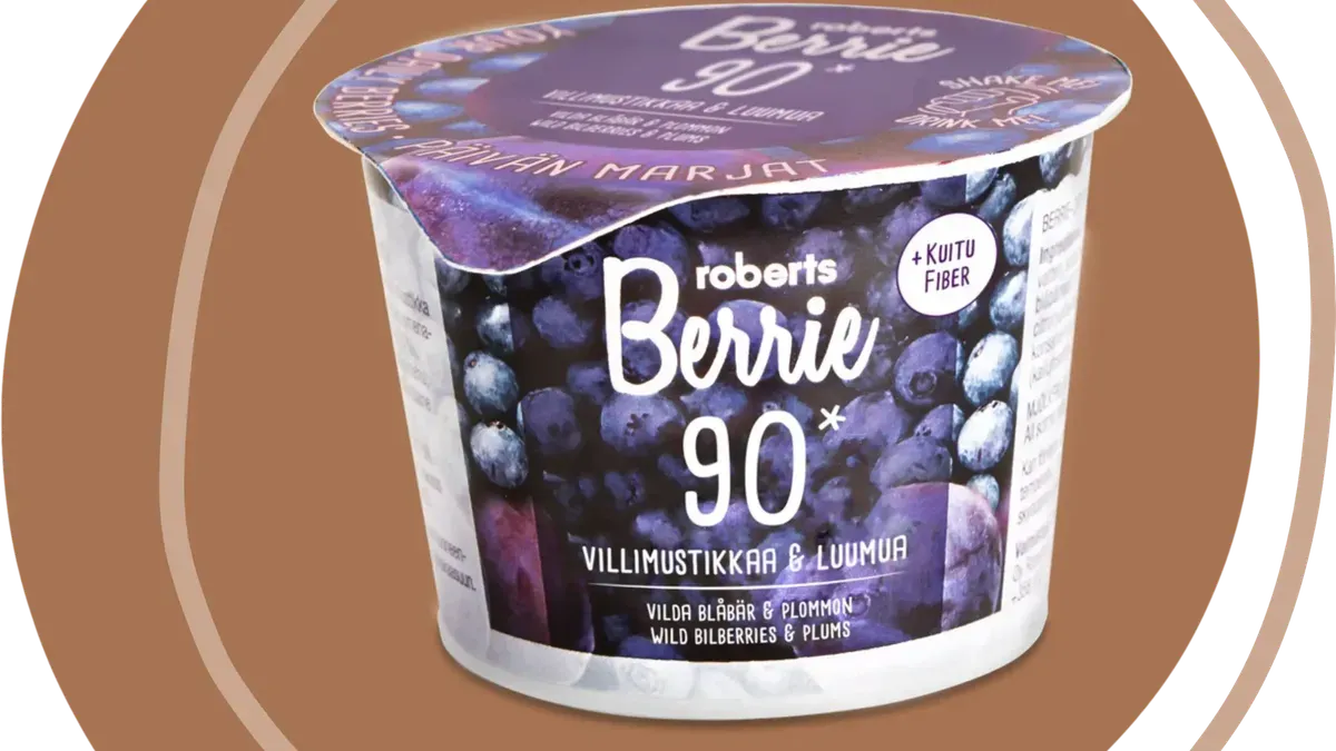 Berrie Vad fekete áfonya & szilva + extra rost 1pohár
