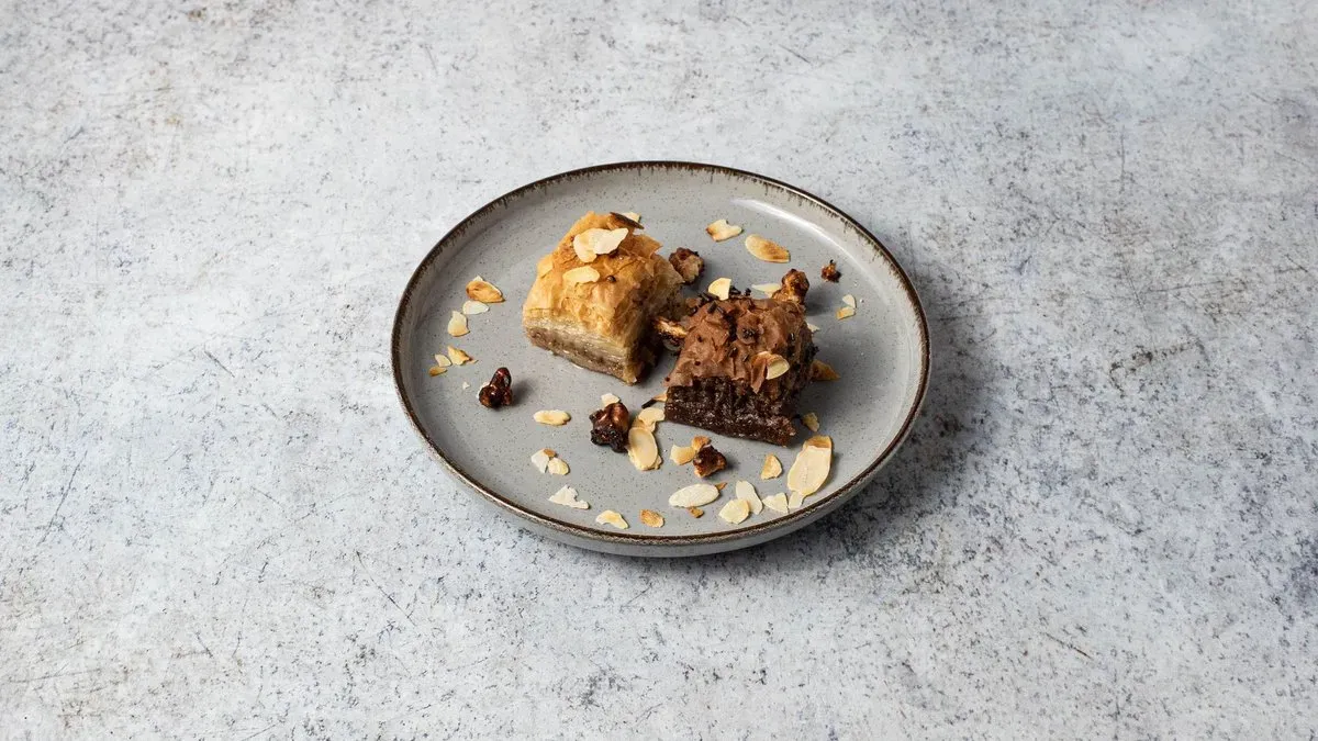 Csokis baklava