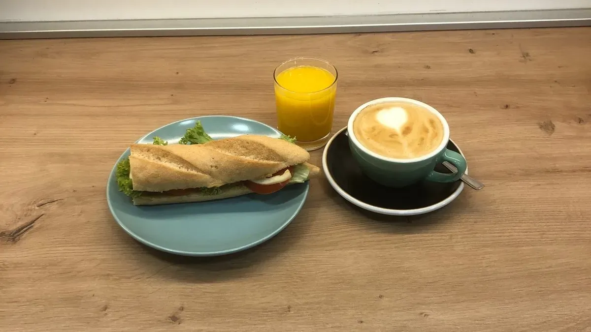 Vegán szendvics menü