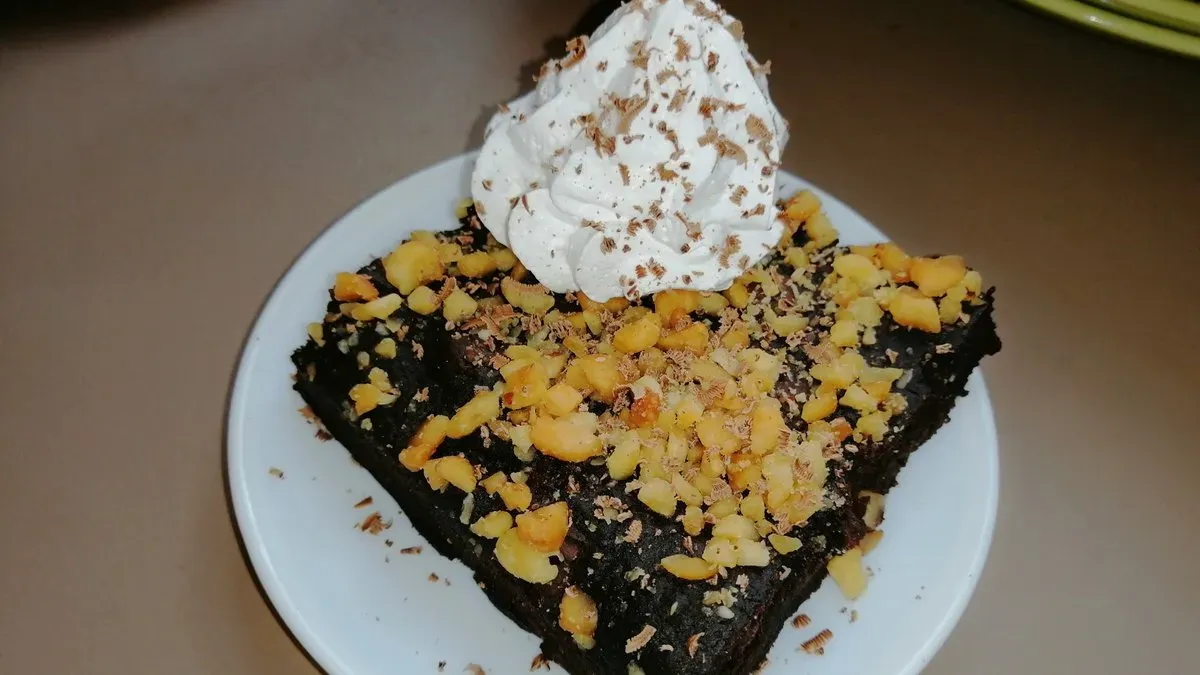 Csokis mogyorós Brownie