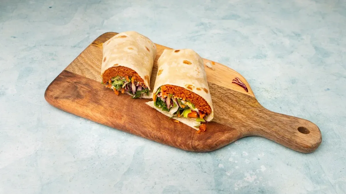 Spicy Kuskus Wrap (Vegan)