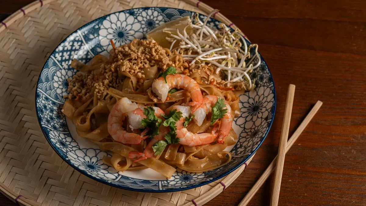 Pad thai tészta garnélarákkal - P3