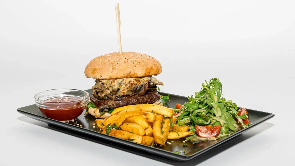 MUSHROOM BURGER MENU