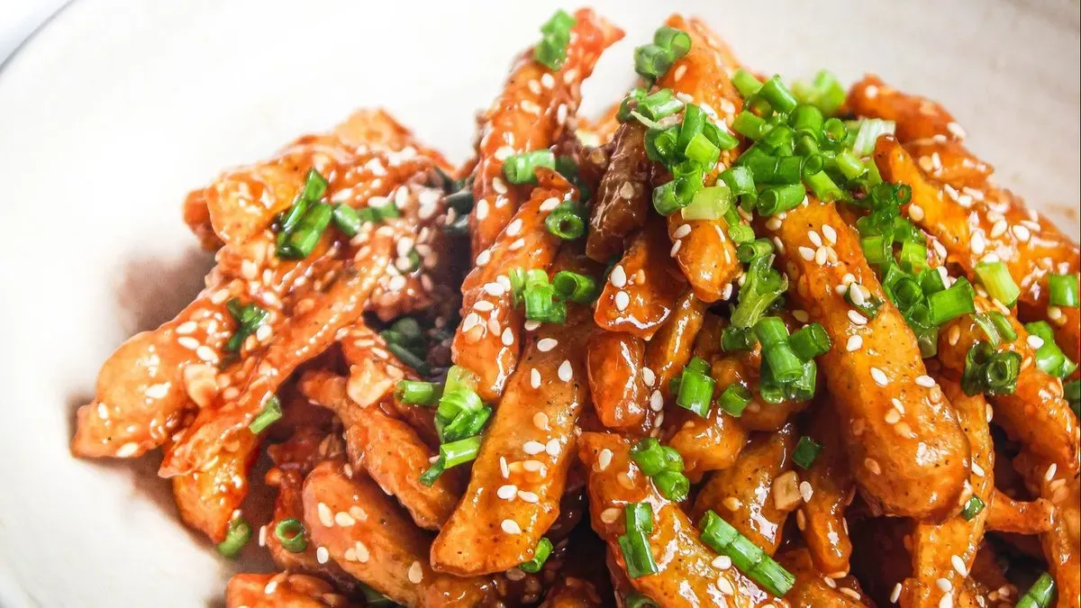 Honey chilly potatoes