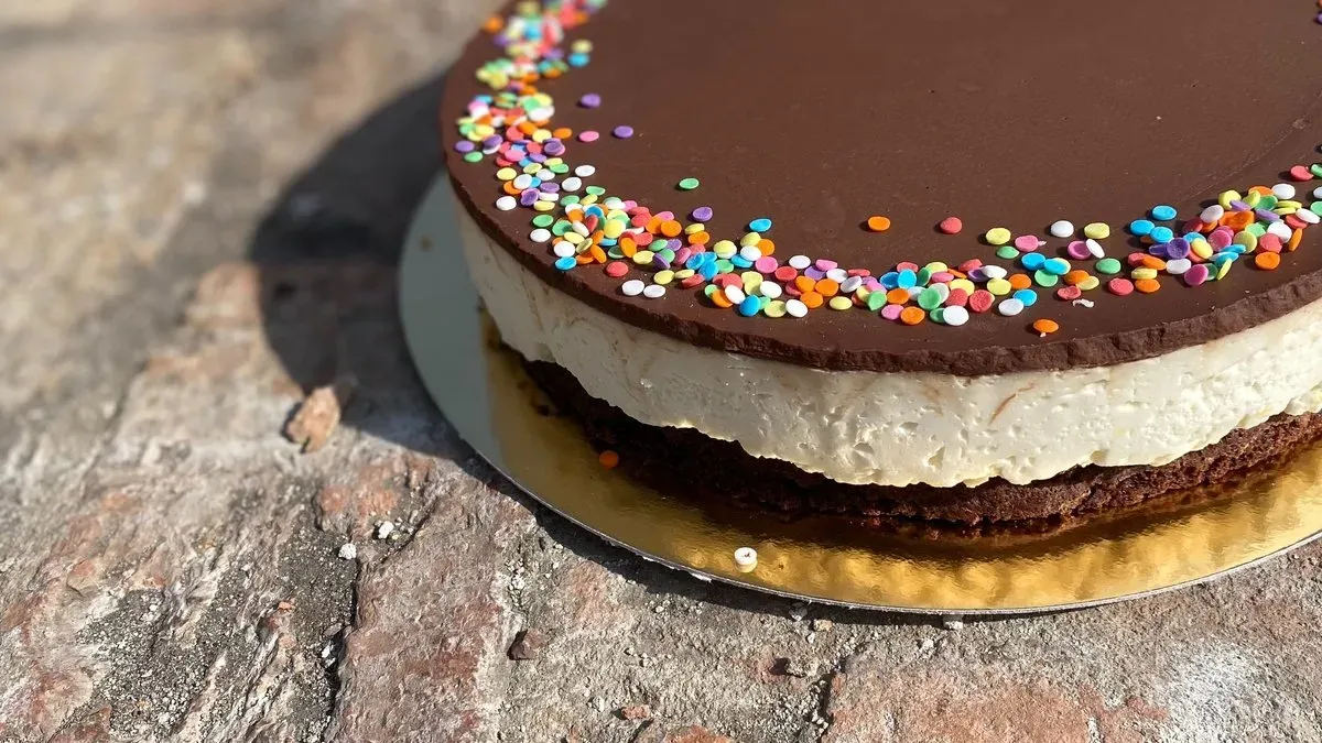 Gluténmentes Túró Rudi torta (14 szeletes)