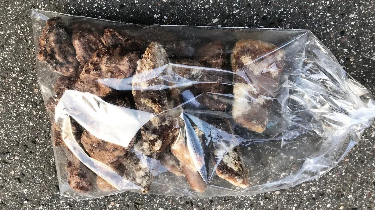 Mézes töltött puszedli vegyesen, plasztik zacskóban (500 g)