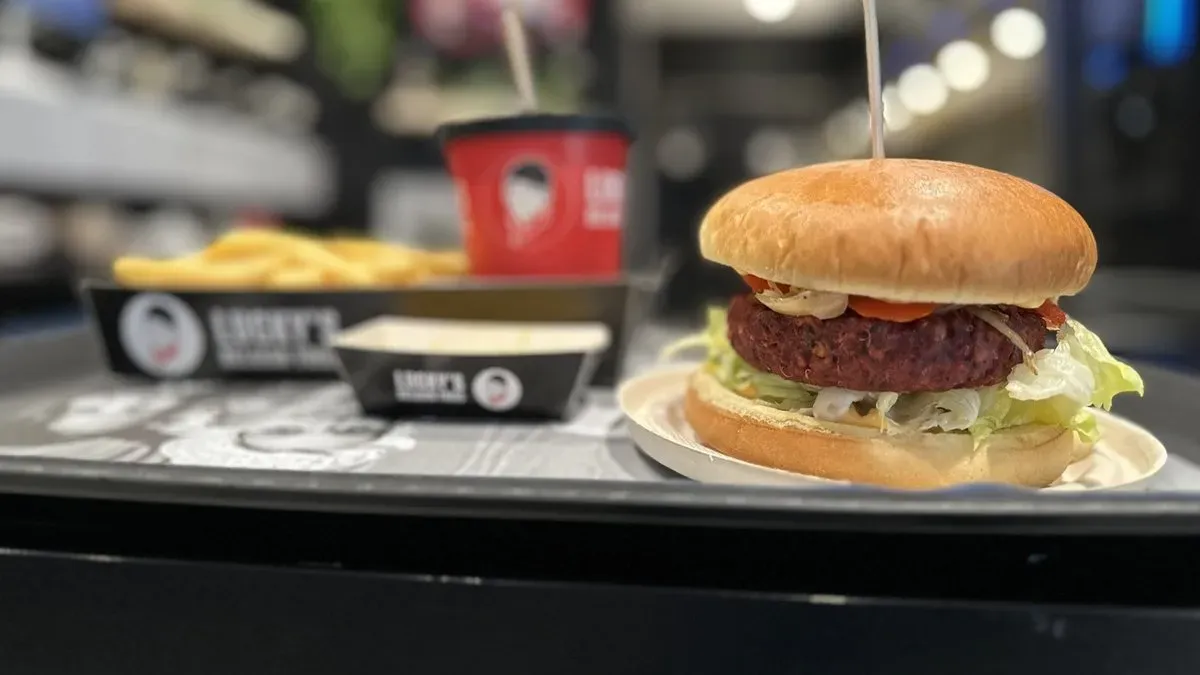 Veggie Burger Menu