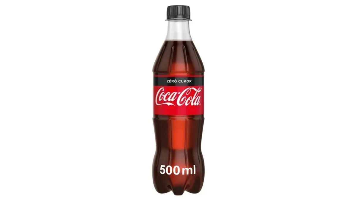 Coca-cola zero szénsavas üditőital 0,5L