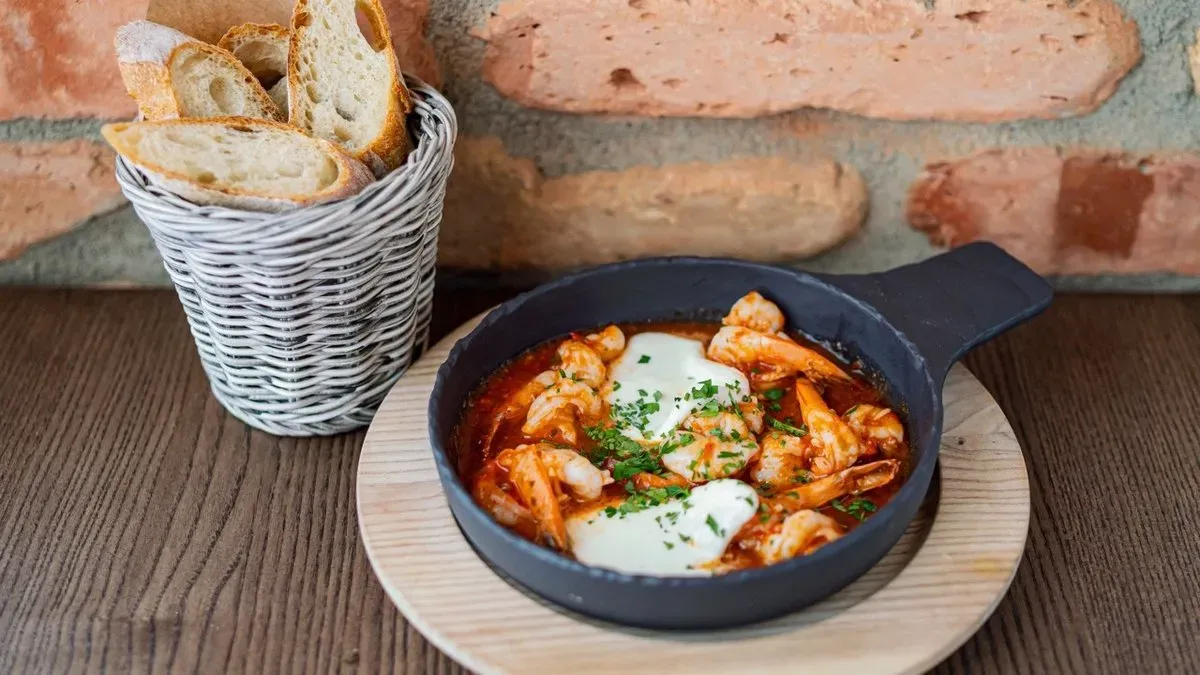 Gamberetti al Pomodoro