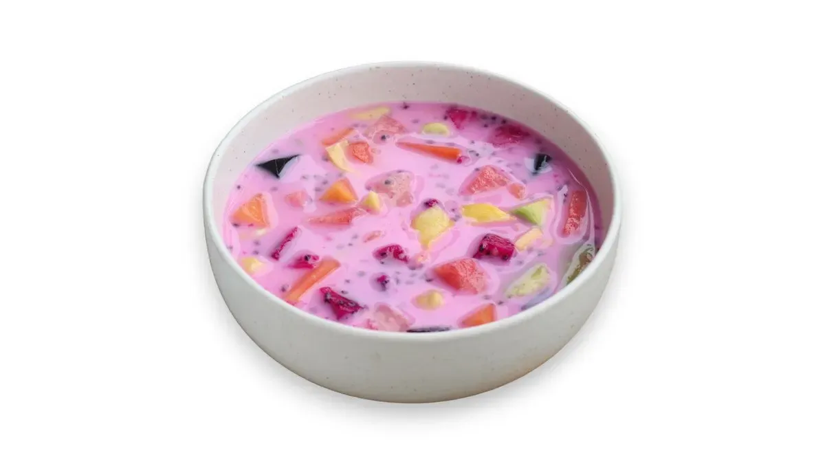 Hideg gyümölcs krémleves