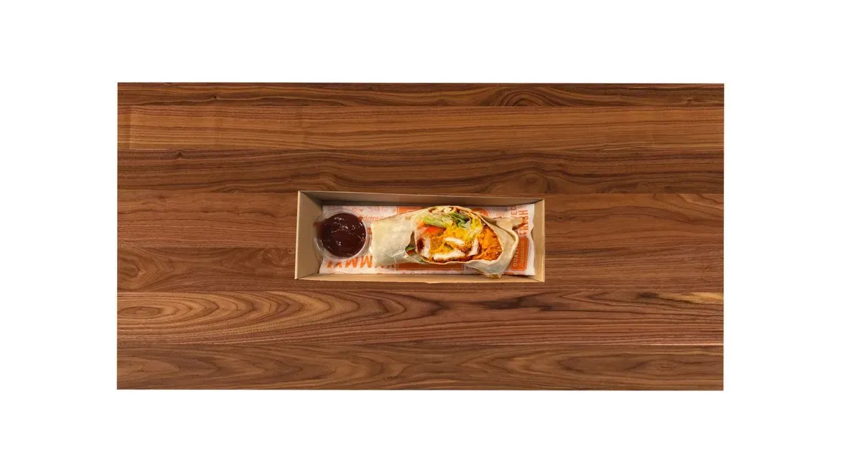Crispy chicken wrap