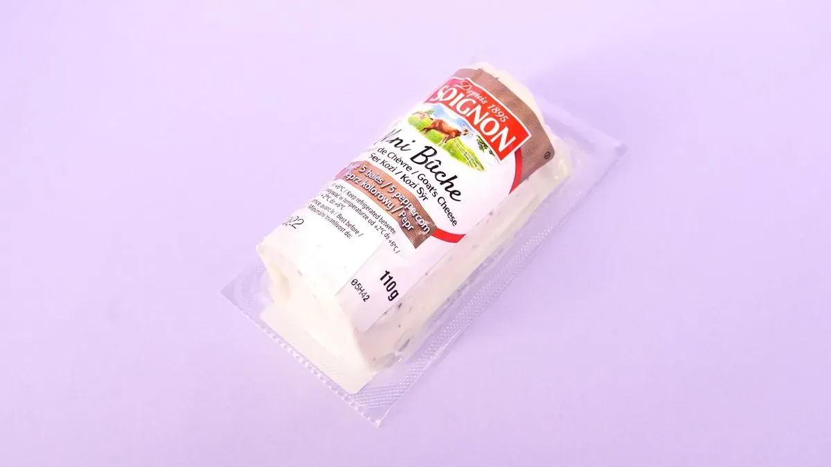 Soignon kecskesajt ötborsos