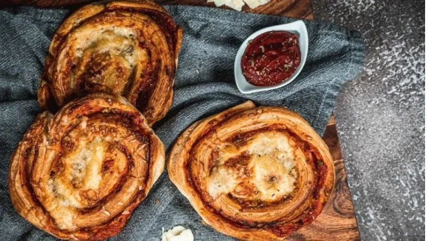 Pizzás csiga