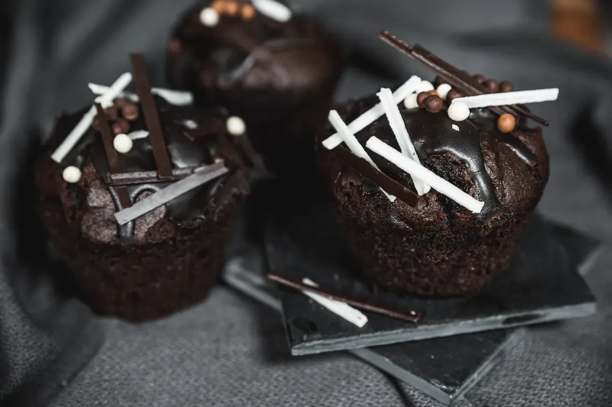 Dupla csokis muffin