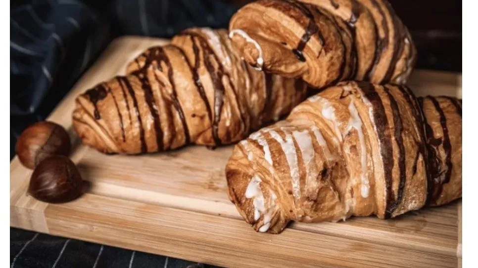 Gesztenyés croissant