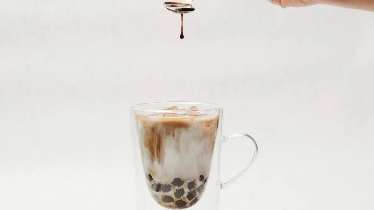 Brown sugar coffee latte