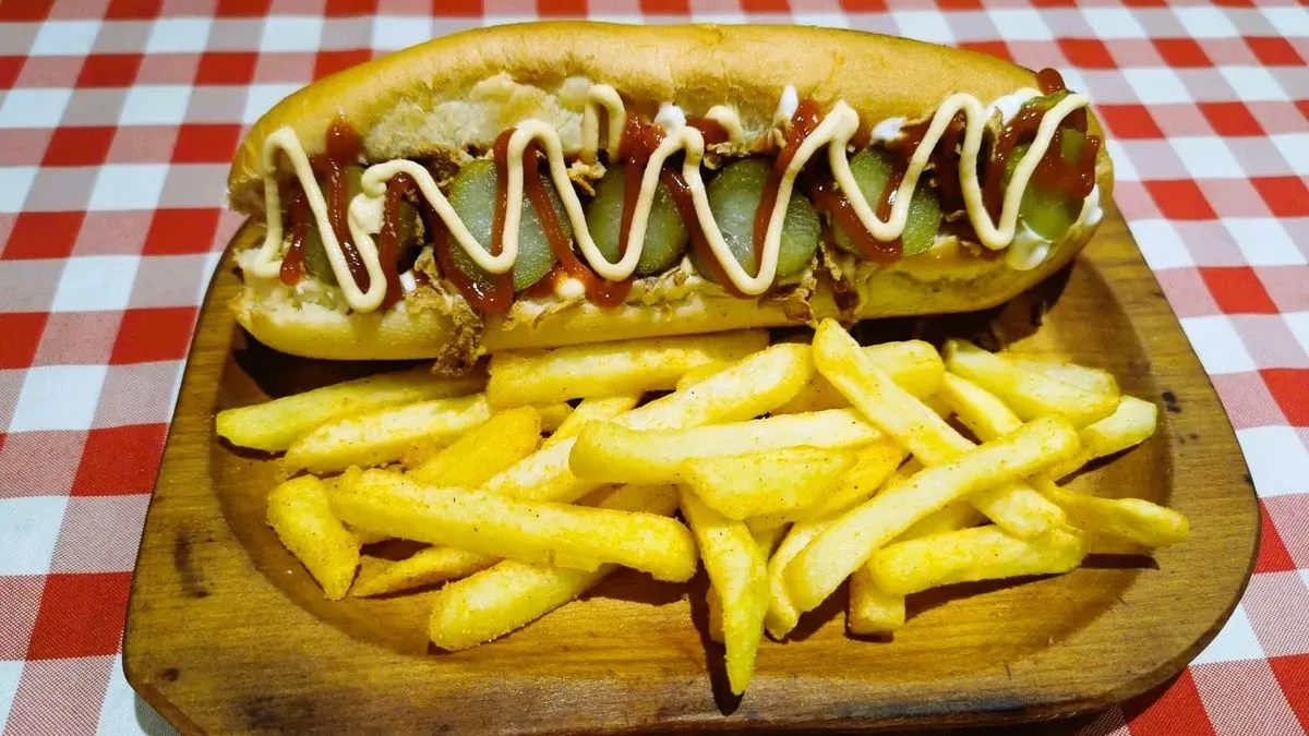 Amerikai,hasábbal/American Style with Fries