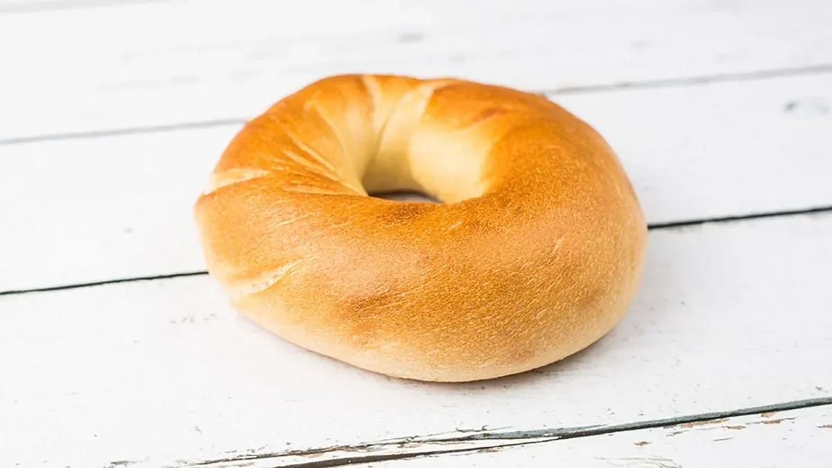 Kézműves sima bagel