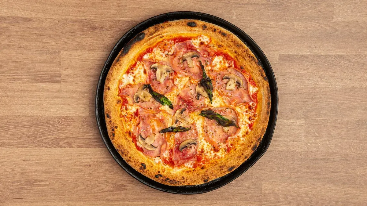 Pizza Cotto E Funghi