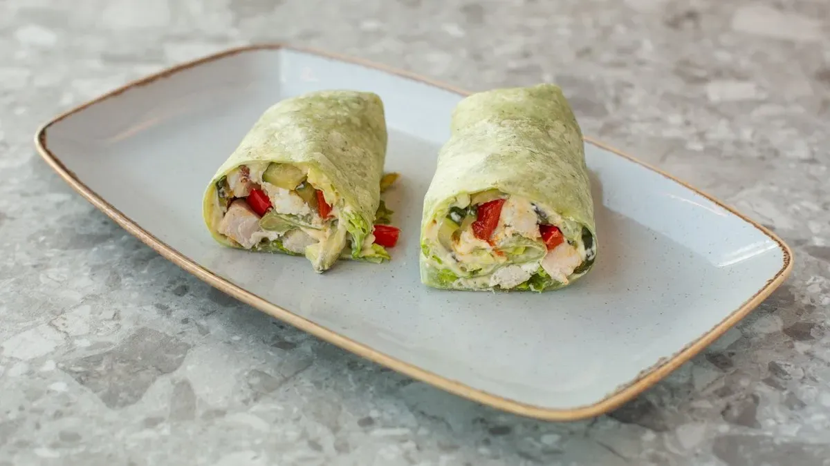 Csirke wrap
