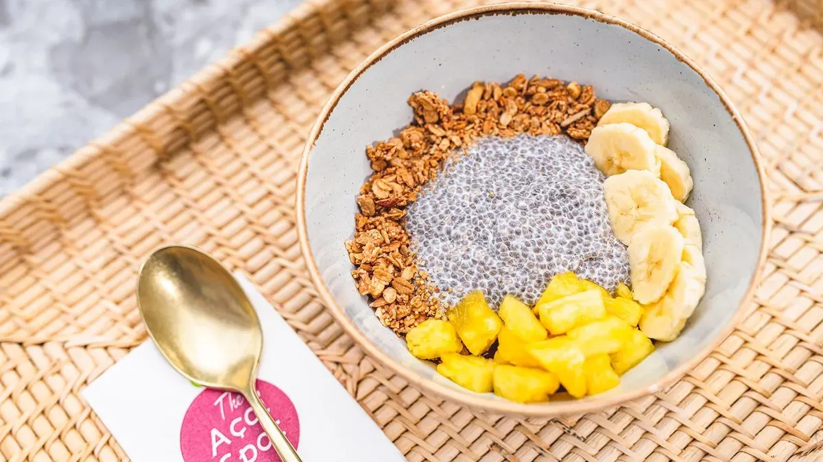 Acai chia puding