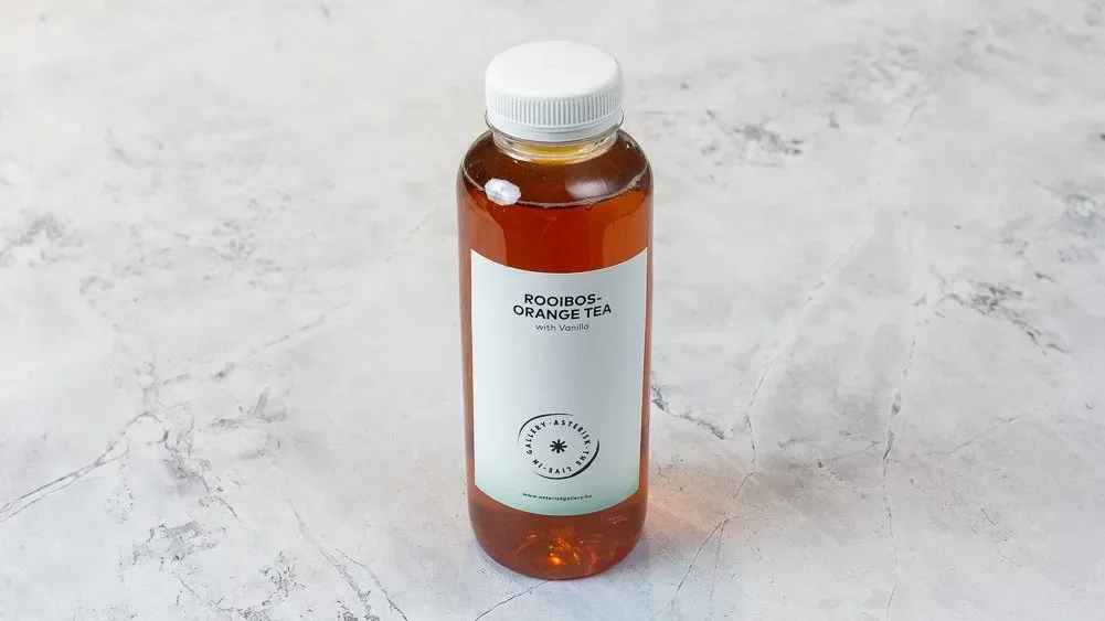 Házi jeges narancsos rooibos tea vaníliával 0,4l