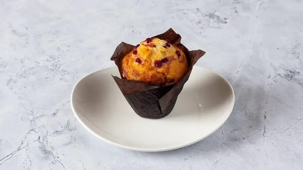 Karamellás-ribizlis muffin