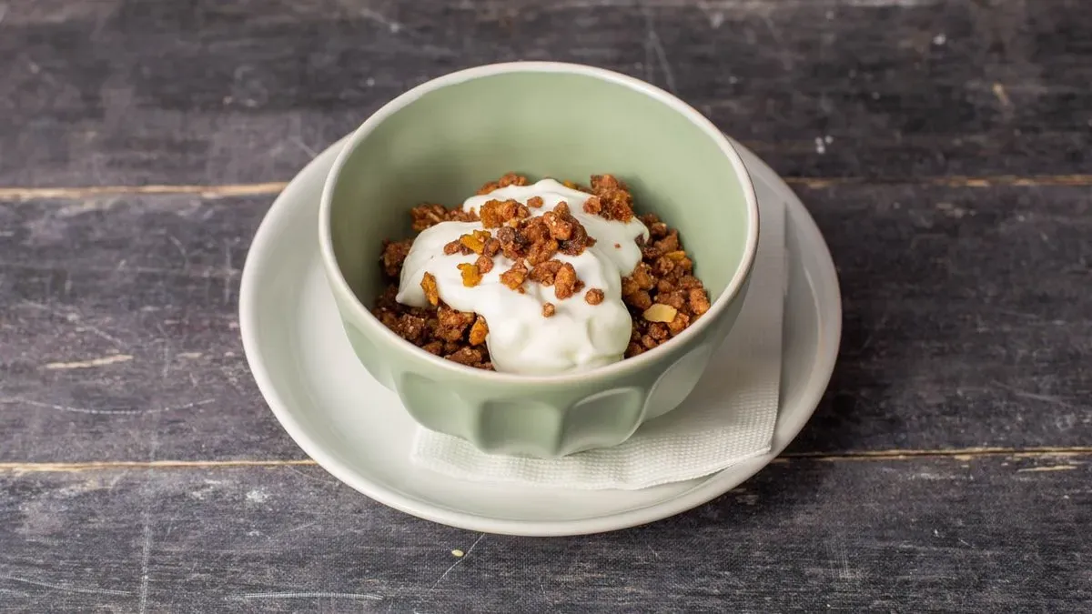 GRANOLA LAKTÓZMENTES JOGHURTTAL - PEKÁNDIÓ