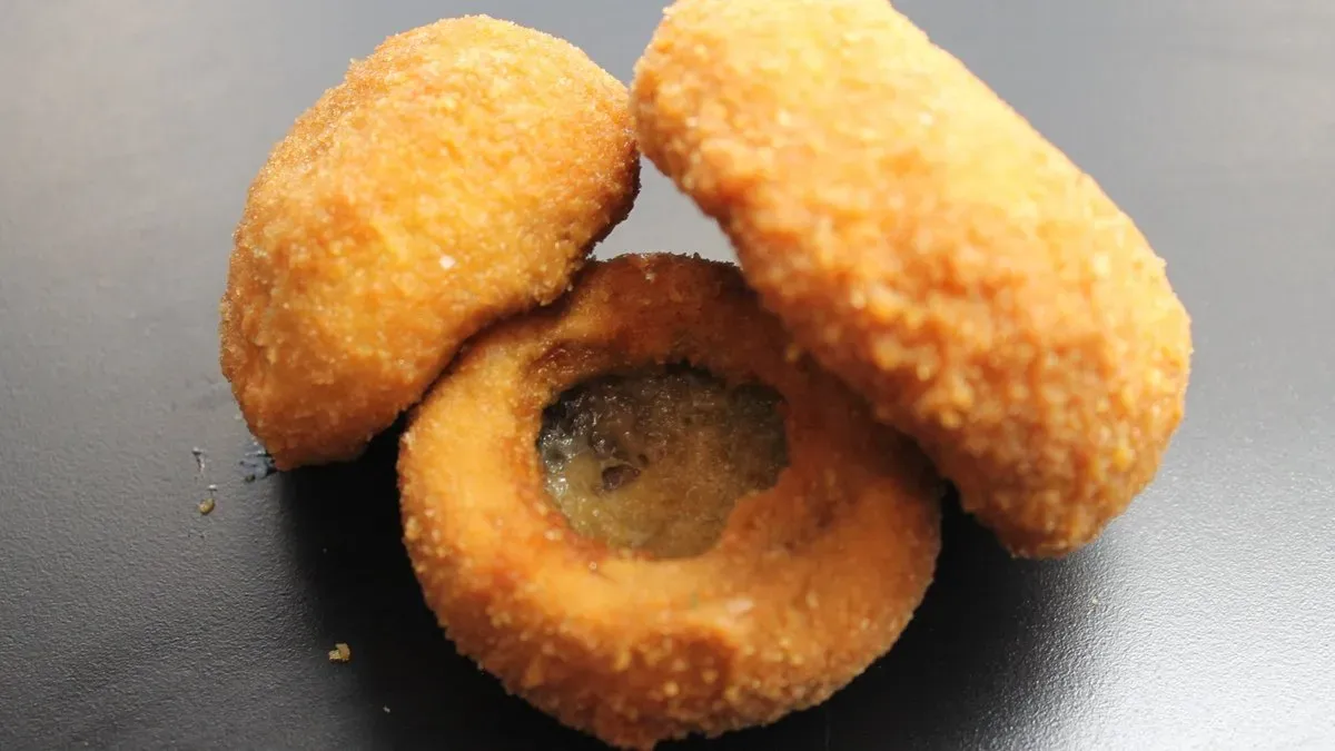 Rántott gombafejek