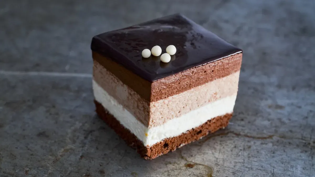 Tripla csoki mousse