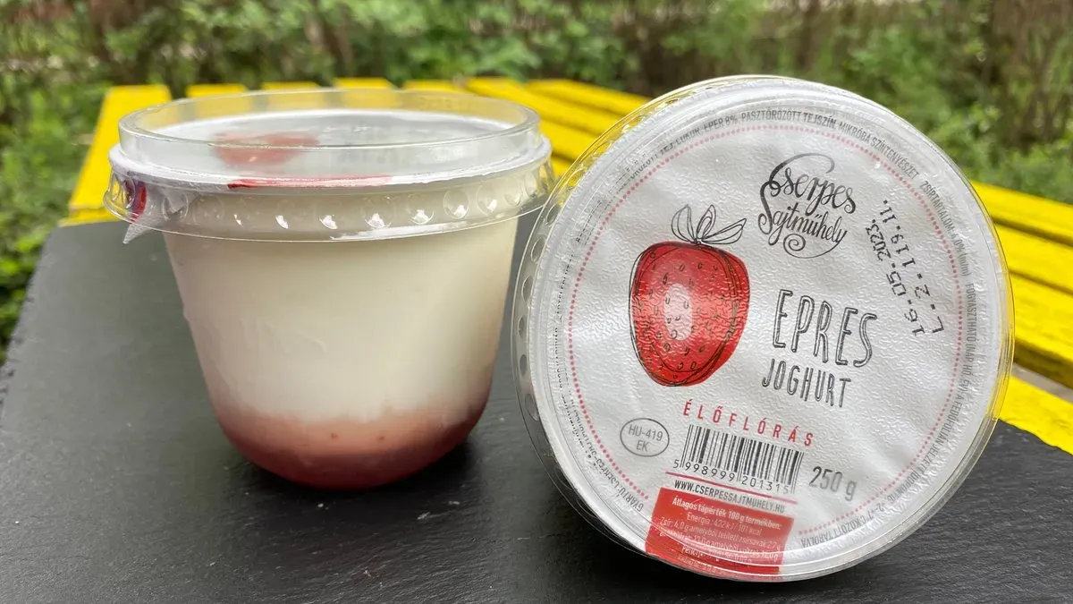 Cserpes epres joghurt