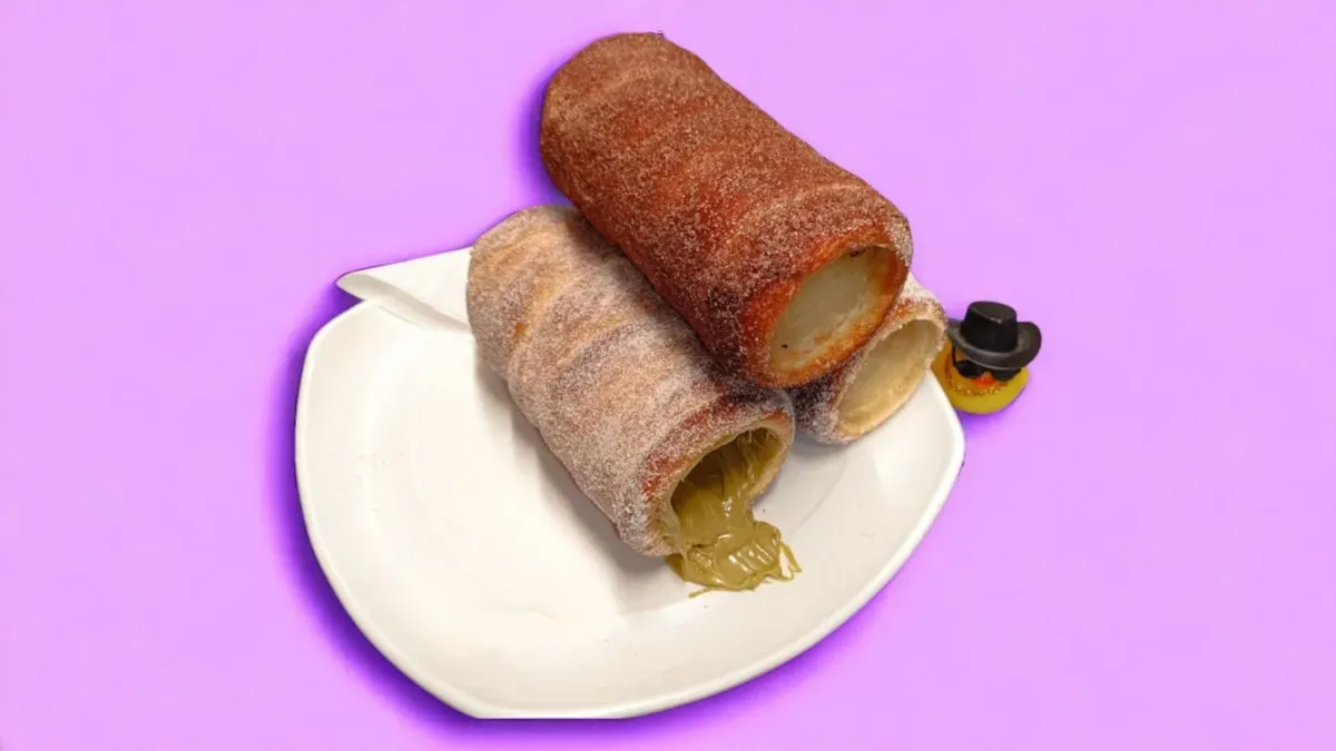 Pisztáciás kürtőskalács