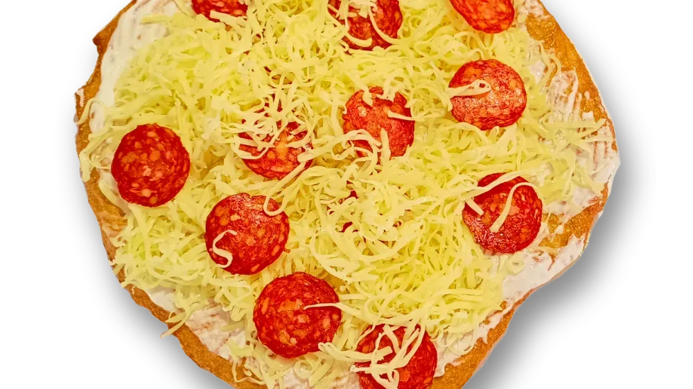 Kolbászos Lángos