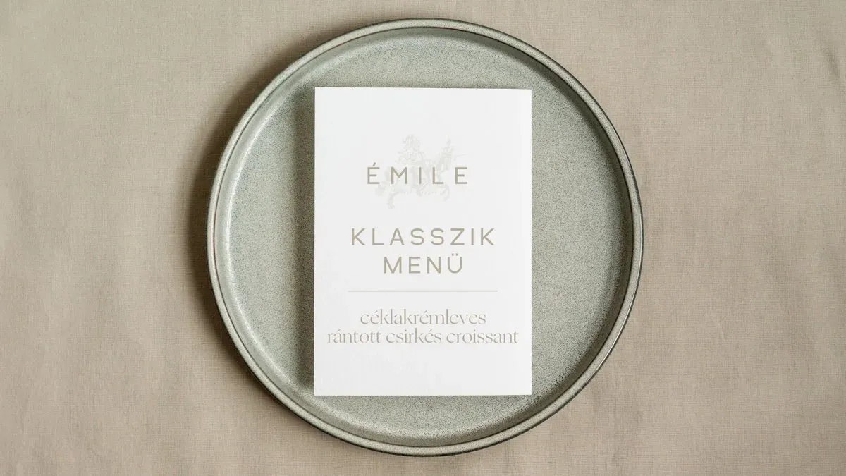 ÉMILE Klasszik menü