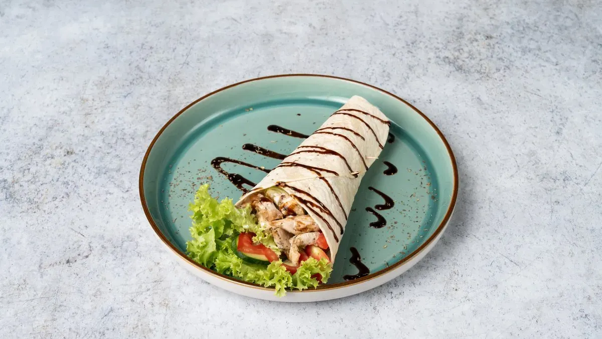 Grillcsirkés wrap