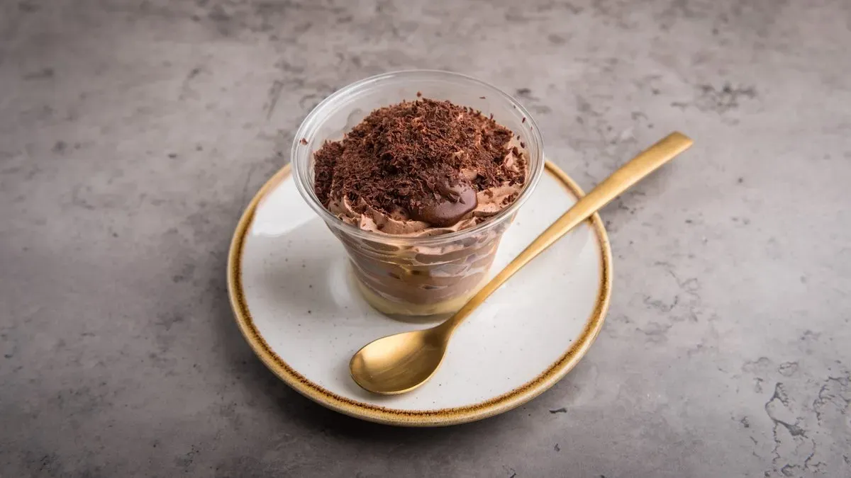 Étcsokoládé mousse