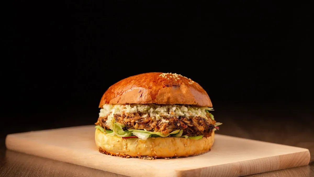 Pulled pork szendvics