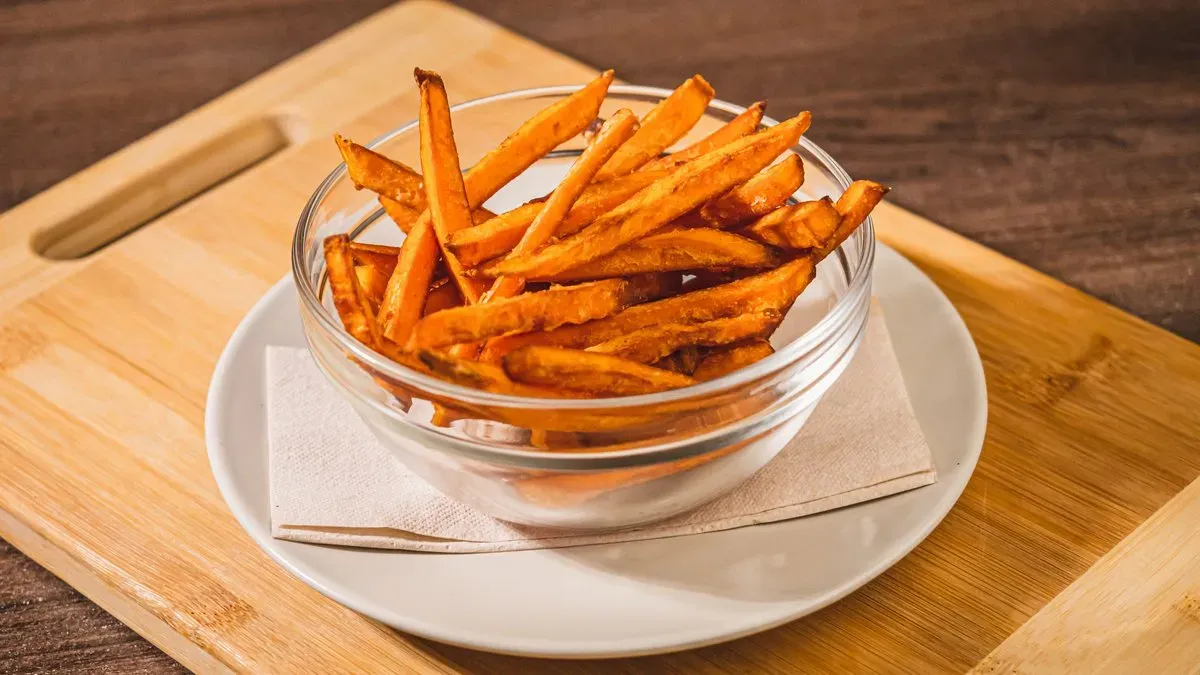 Édesburgonya hasáb